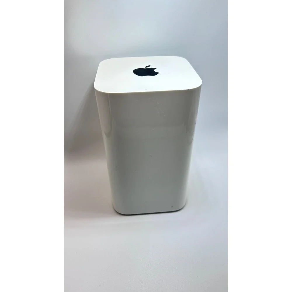 Apple AirPort Extreme A1521 Router OS White Good 802.11ac Dual-Band Wi-Fi